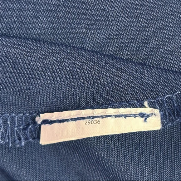 MICHAEL Michael Kors Navy Blue & Green Print Mini Shift Dress Medium - Picture 12 of 16